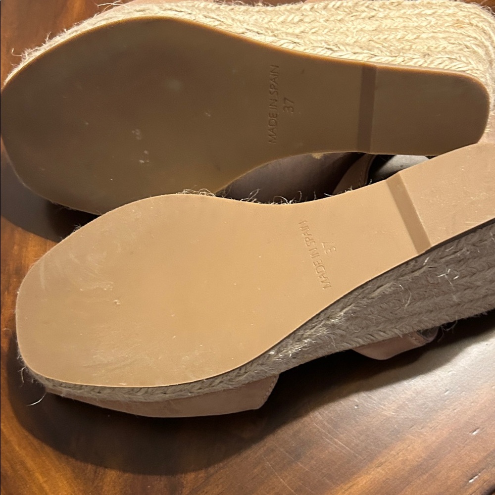 Women's Tan Espadrilles - Picture 3 of 4